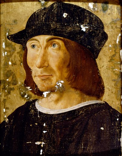 Portrait of a Man, Called the Earl of Exeter by Unbekannt Unbekannt